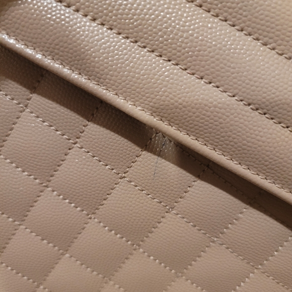 SAINT laurent Envelope quilted large handbag - Picture 10 of 13